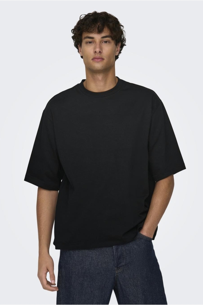 ONSMILLENIUM OVZ SS TEE NOOS 22027787 Black